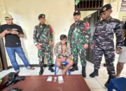 Satgas Pamtas Yonarmed 11 Kostrad dan Aparat Gabungan Gagalkan Penyelundupan 76 Gram Sabu di Pelabuhan Tunon Taka